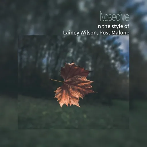 Karaoke Nosedive von Lainey Wilson, Post Malone — mit Songtext mitsingen auf Singa