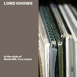 Cover art for Lord Knows - Meek Mill,Tory Lanez karaoke version