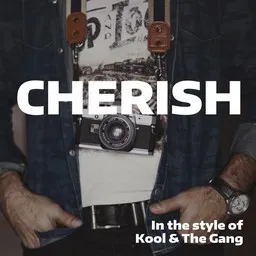 Cover art for Cherish - Kool & The Gang karaoke version