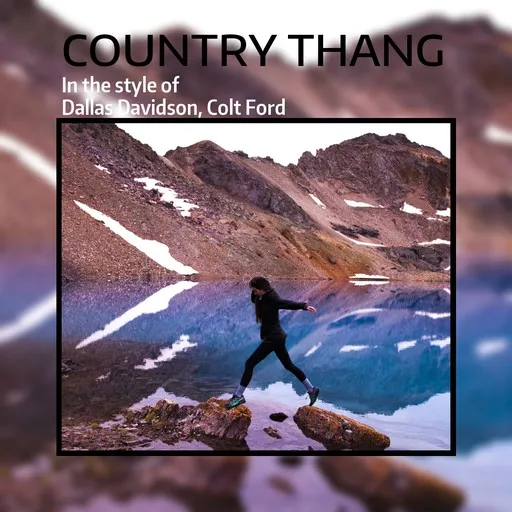 Karaoke Country Thang av Colt Ford, Dallas Davidson — sjung med på texten på Singa