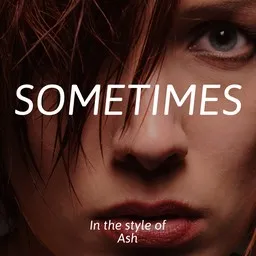 Cover art for Sometimes - Ash karaoke version