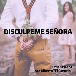 Cover art for Disculpeme Señora - Jose Alberto "El Canario" karaoke version