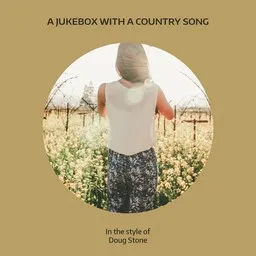 Karaokekappaleen A Jukebox With A Country Song - Doug Stone kansikuva