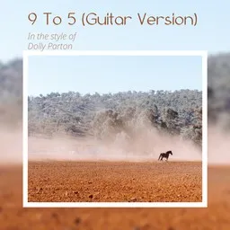 Karaokekappaleen 9 To 5 (Guitar Version) - Dolly Parton kansikuva