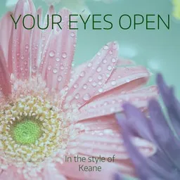 Cover art for Your Eyes Open - Keane karaoke version