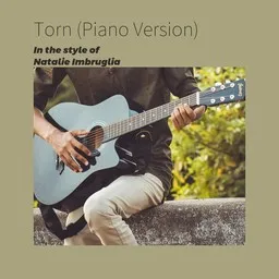Cover art for Torn (Piano Version) - Natalie Imbruglia karaoke version