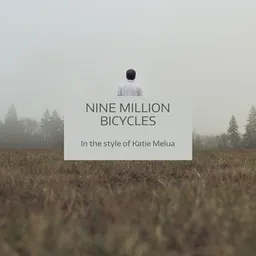 Cover art for Nine Million Bicycles - Katie Melua karaoke version