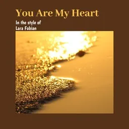 Omslagsbild för You Are My Heart - Lara Fabian karaokeversion