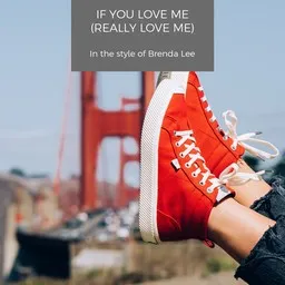 Cover art for If You Love Me (Really Love Me) - Brenda Lee karaoke version