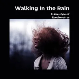 Omslagsbild för Walking In the Rain - The Ronettes karaokeversion