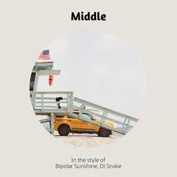 Titelbild für Middle - Bipolar Sunshine,DJ Snake Karaoke-Version