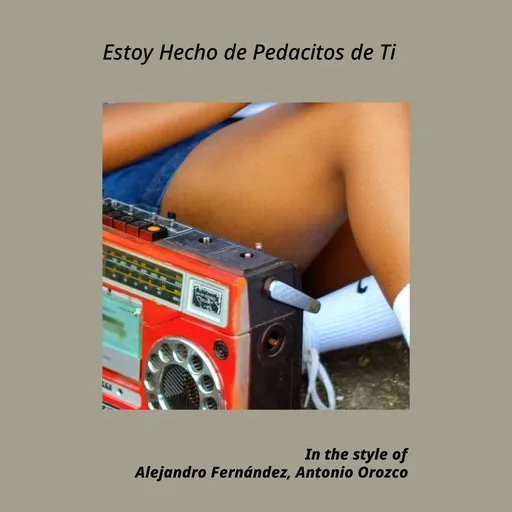 Karaoke Estoy Hecho de Pedacitos de Ti esittäjältä Alejandro Fernández, Antonio Orozco — laula mukana sanoituksilla Singassa