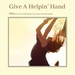 Cover art for Give A Helpin' Hand - Björn Lodin,Joakim Lundholm,Joey Tempest,Malin Ekholm,Robert Ernlund,Swedish Metal Aid,Tommy Nilsson karaoke version