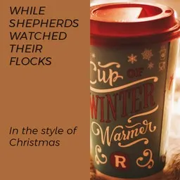 Karaokekappaleen While Shepherds Watched Their Flocks - Christmas kansikuva