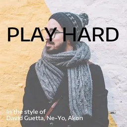 Omslagsbild för Play Hard - Akon,David Guetta,Ne-Yo karaokeversion