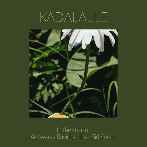 Karaoke Kadalalle von Aishwarya Ravichandran, Sid Sriram — mit Songtext mitsingen auf Singa