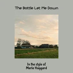 Karaokekappaleen The Bottle Let Me Down - Merle Haggard kansikuva