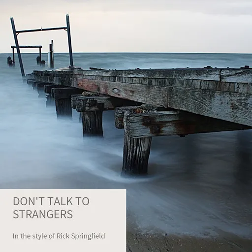 Don't Talk To Strangers - Karaoke