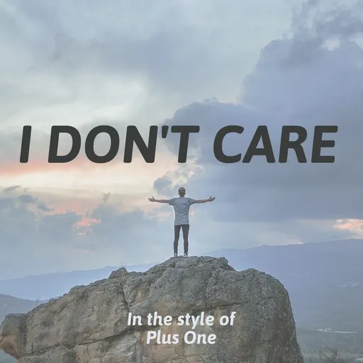 I Don't Care - Karaoke