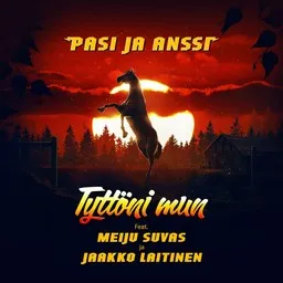 Karaokekappaleen Tyttöni mun - Jaakko Laitinen,Meiju Suvas,Pasi ja Anssi kansikuva