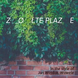 Karaokekappaleen Żółte plaże - Jan Wojdak,Wawele kansikuva
