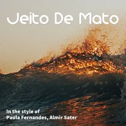 Cover art for Jeito De Mato - Almir Sater,Paula Fernandes karaoke version