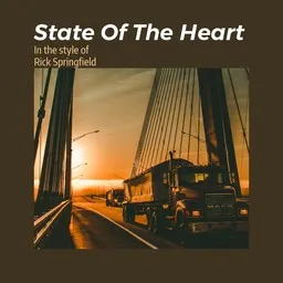 Cover art for State Of The Heart - Rick Springfield karaoke version