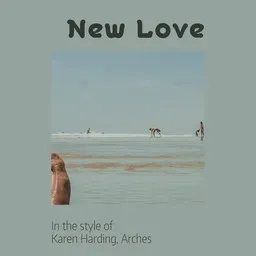 Titelbild für New Love - Arches,Karen Harding Karaoke-Version