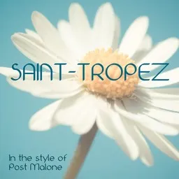 Titelbild für Saint-Tropez - Post Malone Karaoke-Version