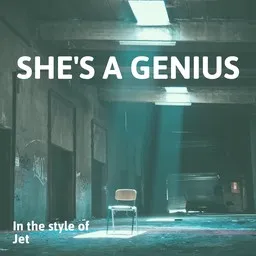 Cover art for She's A Genius - Jet karaoke version