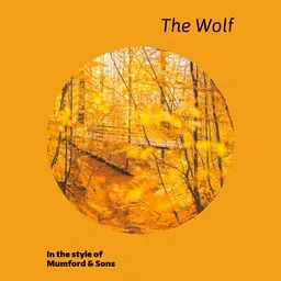 Cover art for The Wolf - Mumford & Sons karaoke version