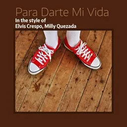 Cover art for Para Darte Mi Vida - Elvis Crespo,Milly Quezada karaoke version