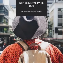 Cover art for Khoye Khoye Rahe Teri - KALAKAAR,Kishore Kumar,Sadhana Sangam karaoke version