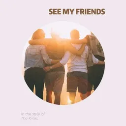 Karaokekappaleen See My Friends - The Kinks kansikuva