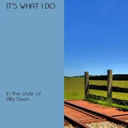 Omslagsbild för It's What I Do - Billy Dean karaokeversion