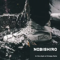Cover art for Nobishiro - Creepy Nuts karaoke version