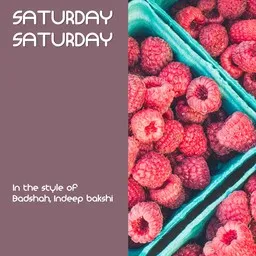 Cover art for Saturday Saturday - Badshah,Indeep Bakshi karaoke version