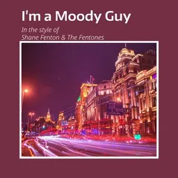 Karaokekappaleen I'm a Moody Guy - Shane Fenton & The Fentones kansikuva