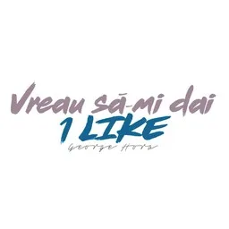 Cover art for Vreau Să-Mi Dai 1 Like - George Hora,STUDIO 66 karaoke version