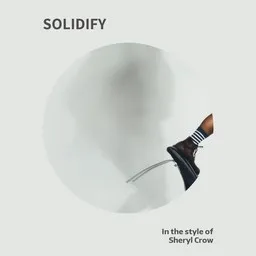 Omslagsbild för Solidify - Sheryl Crow karaokeversion