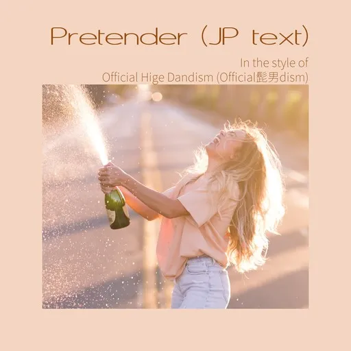 Karaoke Pretender (JP text) von Official Hige Dandism (Official髭男dism) — mit Songtext mitsingen auf Singa