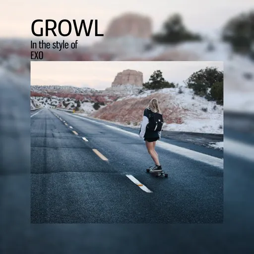 Karaoke Growl by EXO — sing along with lyrics on Singa