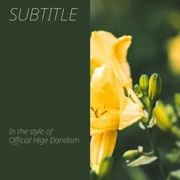 Titelbild für Subtitle - Official Hige Dandism (Official髭男dism) Karaoke-Version