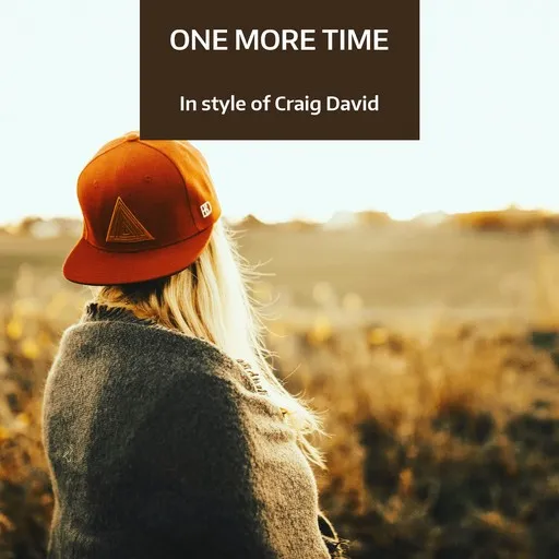 Karaoke One More Time von Craig David — mit Songtext mitsingen auf Singa