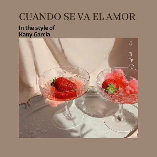 Karaoke Cuando Se Va El Amor by Kany García — sing along with lyrics on Singa
