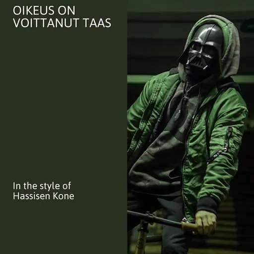 Karaoke Oikeus on voittanut taas by Hassisen Kone — sing along with lyrics on Singa
