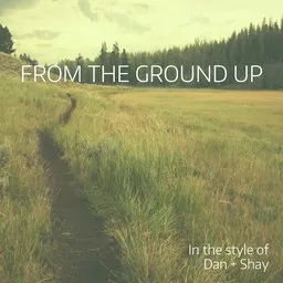 Cover art for From the Ground Up - Dan + Shay karaoke version