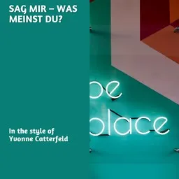 Cover art for Sag mir – Was meinst du? - Yvonne Catterfeld karaoke version