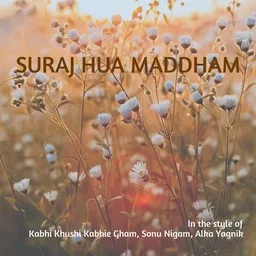 Cover art for Suraj Hua Maddham - Alka Yagnik,Kabhi Khushi Kabhie Gham,Sonu Nigam karaoke version