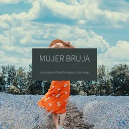 Cover art for Mujer Bruja - Lola Indigo,Mala Rodríguez karaoke version